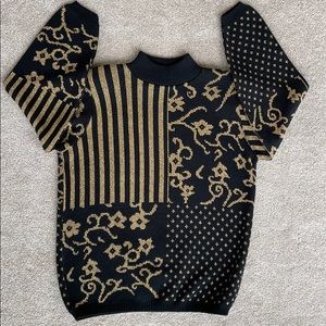 Vintage Alfred Dunner oversized sweater sz S